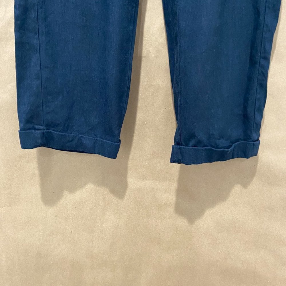 J.Jill Linen Blend Stretch Pull On Pant Size Medium Petite - Picture 2 of 8